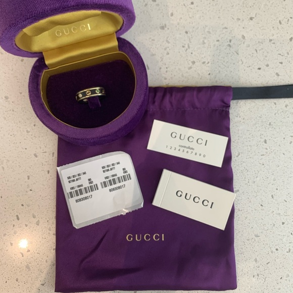 Authentic Gucci Ring - 18karat Gold - Picture 3 of 6